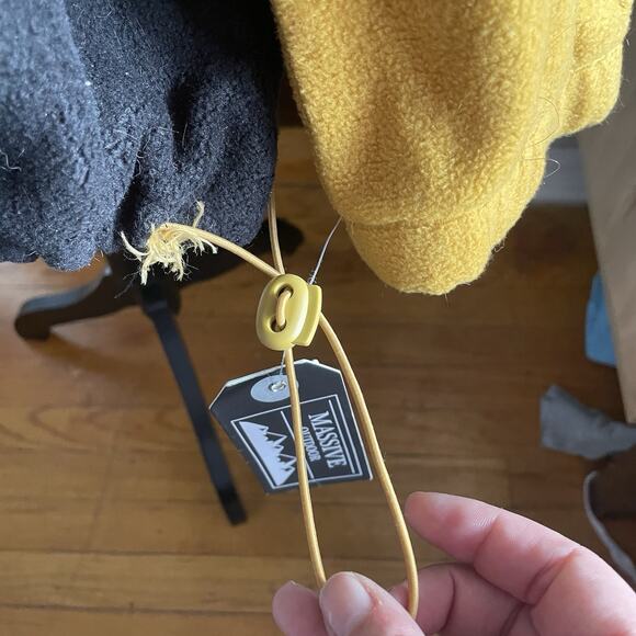 Massive Outdoor Jacket Color Block 1/4 Zip Polar Fleece Hoodie XXL NWT Flaw - Picture 8 of 10